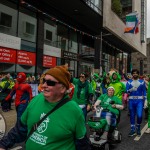University of Limerick students pictured at Limerick's St Patricks Day 2026. Picture: Olena Oleksienko/ilovelimerick