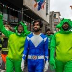 University of Limerick students pictured at Limerick's St Patricks Day 2026. Picture: Olena Oleksienko/ilovelimerick