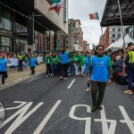 University of Limerick students pictured at Limerick's St Patricks Day 2026. Picture: Olena Oleksienko/ilovelimerick