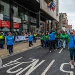 University of Limerick students pictured at Limerick's St Patricks Day 2026. Picture: Olena Oleksienko/ilovelimerick