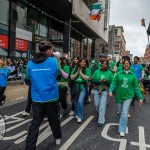 University of Limerick students pictured at Limerick's St Patricks Day 2026. Picture: Olena Oleksienko/ilovelimerick