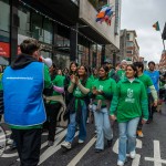 University of Limerick students pictured at Limerick's St Patricks Day 2026. Picture: Olena Oleksienko/ilovelimerick