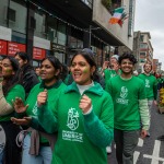 University of Limerick students pictured at Limerick's St Patricks Day 2026. Picture: Olena Oleksienko/ilovelimerick