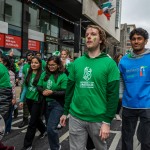 University of Limerick students pictured at Limerick's St Patricks Day 2026. Picture: Olena Oleksienko/ilovelimerick