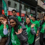 University of Limerick students pictured at Limerick's St Patricks Day 2026. Picture: Olena Oleksienko/ilovelimerick