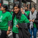 University of Limerick students pictured at Limerick's St Patricks Day 2026. Picture: Olena Oleksienko/ilovelimerick