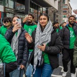 University of Limerick students pictured at Limerick's St Patricks Day 2026. Picture: Olena Oleksienko/ilovelimerick