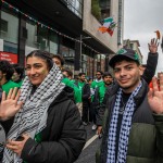 University of Limerick students pictured at Limerick's St Patricks Day 2026. Picture: Olena Oleksienko/ilovelimerick