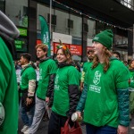 University of Limerick students pictured at Limerick's St Patricks Day 2026. Picture: Olena Oleksienko/ilovelimerick