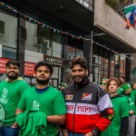 University of Limerick students pictured at Limerick's St Patricks Day 2026. Picture: Olena Oleksienko/ilovelimerick