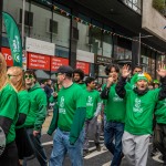 University of Limerick students pictured at Limerick's St Patricks Day 2026. Picture: Olena Oleksienko/ilovelimerick