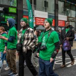 University of Limerick students pictured at Limerick's St Patricks Day 2026. Picture: Olena Oleksienko/ilovelimerick