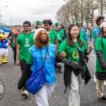 University of Limerick students pictured at Limerick's St Patricks Day 2026. Picture: Olena Oleksienko/ilovelimerick