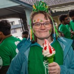 University of Limerick students pictured at Limerick's St Patricks Day 2026. Picture: Olena Oleksienko/ilovelimerick