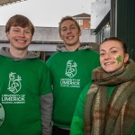 University of Limerick students pictured at Limerick's St Patricks Day 2026. Picture: Olena Oleksienko/ilovelimerick