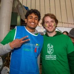 University of Limerick students pictured at Limerick's St Patricks Day 2026. Picture: Olena Oleksienko/ilovelimerick