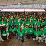 University of Limerick students pictured at Limerick's St Patricks Day 2026. Picture: Olena Oleksienko/ilovelimerick
