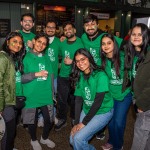University of Limerick students pictured at Limerick's St Patricks Day 2026. Picture: Olena Oleksienko/ilovelimerick