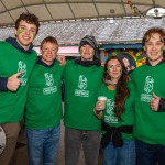 University of Limerick students pictured at Limerick's St Patricks Day 2026. Picture: Olena Oleksienko/ilovelimerick