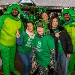 University of Limerick students pictured at Limerick's St Patricks Day 2026. Picture: Olena Oleksienko/ilovelimerick