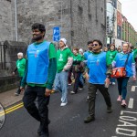 University of Limerick students pictured at Limerick's St Patricks Day 2026. Picture: Olena Oleksienko/ilovelimerick