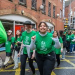 University of Limerick students pictured at Limerick's St Patricks Day 2026. Picture: Olena Oleksienko/ilovelimerick
