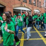University of Limerick students pictured at Limerick's St Patricks Day 2026. Picture: Olena Oleksienko/ilovelimerick