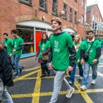 University of Limerick students pictured at Limerick's St Patricks Day 2026. Picture: Olena Oleksienko/ilovelimerick