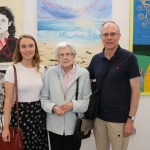 Pictured at the VTOS Limerick 2019 Art, Craft & Design Open Day in the Further Education & Training Centre are Anna Talty, Anne Talty and Jack Talty from Raheen, Cork. Picture: Conor Owens/ilovelimerick.