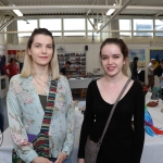 Pictured at the VTOS Limerick 2019 Art, Craft & Design Open Day in the Further Education & Training Centre Sibeal Meehan, Clonlara, and Laoise Meehen, Clonlara. Picture: Conor Owens/ilovelimerick.