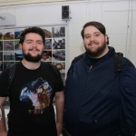 Pictured at the VTOS Limerick 2019 Art, Craft & Design Open Day in the Further Education & Training Centre are Robert O'Leary, O'Connell Street, and Donal McNamara, Moyross. Picture: Conor Owens/ilovelimerick.
