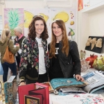 Pictured at the VTOS Limerick 2019 Art, Craft & Design Open Day in the Further Education & Training Centre are Alona Cuprina, Sheep Street, and Ludmila Sevjahova, Henry Street. Picture: Conor Owens/ilovelimerick.