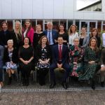 Pictured at the VTOS 2019 Graduation Ceremony are all of the staff at VTOS. Picture: Richard Lynch/ilovelimerick.