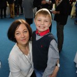 Pictured at the VTOS 2019 Graduation Ceremony are Svetlana Simkovica and Edvard Simkovica aged 7. Picture: Richard Lynch/ilovelimerick.