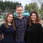 Pictured at the VTOS 2019 open day are Patricia Kennedy, VTOS Co-ordinator, Richard Lynch, founder of ilovelimerick.com, and Jayne Foley, art teacher at VTOS. Picture: Conor Owens/ilovelimerick.