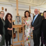 Pictured at the VTOS 2019 open day are Trina Lynch, Further Education Training Manager, Jackie Daly, Assistant Staff Officer, Celia Holman Lee, Paul Patton, Director of Further Education & Training, and Jayne Foley, art teacher. Picture: Conor Owens/ilovelimerick.