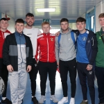 Pictured at the VTOS 2019 open day are students of the FAI Soccer Skills course, including Adam Gilbett from Newmarket-on-Fergus, Shane Clohessy, Talbot Ave, Shane Kelly, Corbally Rd, Luke Ward, Moyross, TJ O'Dwyer from Shannon Street, Boris Power, Moyross and Dean Neary from Kilrush. Picture: Conor Owens/ilovelimerick.