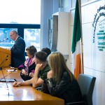 23-03-2023 West End Youth Centre at Our Lady of Lourdes Centre, winners in the Pride of Place Awards 2023, Mayoral Reception hosted by Mayor of Limerick City and County Council, Francis Foley in the Council Chambers, Merchants Quay.  Picture: Keith Wiseman