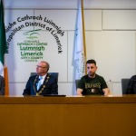 23-03-2023 West End Youth Centre at Our Lady of Lourdes Centre, winners in the Pride of Place Awards 2023, Mayoral Reception hosted by Mayor of Limerick City and County Council, Francis Foley in the Council Chambers, Merchants Quay.  Picture: Keith Wiseman