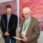 ‘Within the hour of the slowest clock’, Maurice Quillinan’s eight large format oil on linen paintings exhibition was launched at the Limerick Museum, (Old Franciscan Friary) Henry Street on Thursday, November 7, 2024. Picture: Olena Oleksienko/ilovelimerick