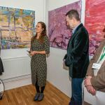 ‘Within the hour of the slowest clock’, Maurice Quillinan’s eight large format oil on linen paintings exhibition was launched at the Limerick Museum, (Old Franciscan Friary) Henry Street on Thursday, November 7, 2024. Picture: Olena Oleksienko/ilovelimerick