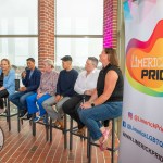 Limerick Pride are excited to announce the amazing full lineup of inspiring sport trailblazer women for a 'United in Solidarity' event at the International Rugby Experience including former Irish Rugby Union player, Fiona Hayes, this year’s Grand Marshal Jackie McCarthy O’ Brien, as well as sporting personalities Irene Hehir, Grainne Cross, Rosie Foley and Sam McCarthy. Picture: Olena Oleksienko/ilovelimerick