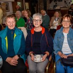 Women’s Shed Limerick official presentation of the €18,000 Cheque raised for The Irish Cancer
Society, Tuesday, 11th June, The Unicorn Bar. Picture: Olena Oleksienko/ilovelimerick
