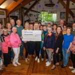 Women’s Shed Limerick official presentation of the €18,000 Cheque raised for The Irish Cancer
Society, Tuesday, 11th June, The Unicorn Bar. Picture: Olena Oleksienko/ilovelimerick