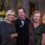 Dorothy Meaney, Zondra's Mother with Myles Breen and Joan Sheehan at a Wilde Night in the Drawing Room: A benefit event for Zondra Meaney's Treatment Fund. picture: Cian Reinhardt/ilovelimerick